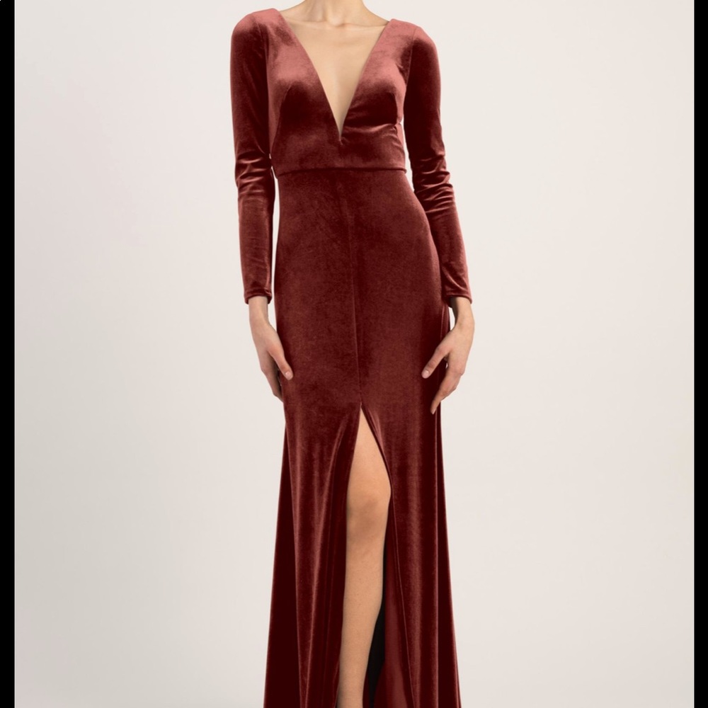 Jenny Yoo Malia English Rose bridesmaids dress